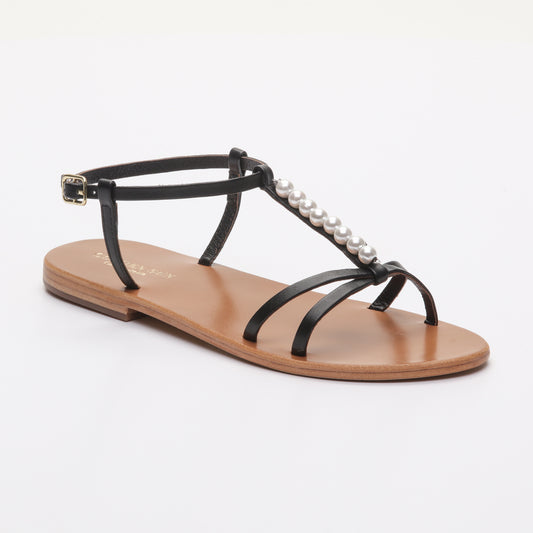 CYRUS sandales en cuir black