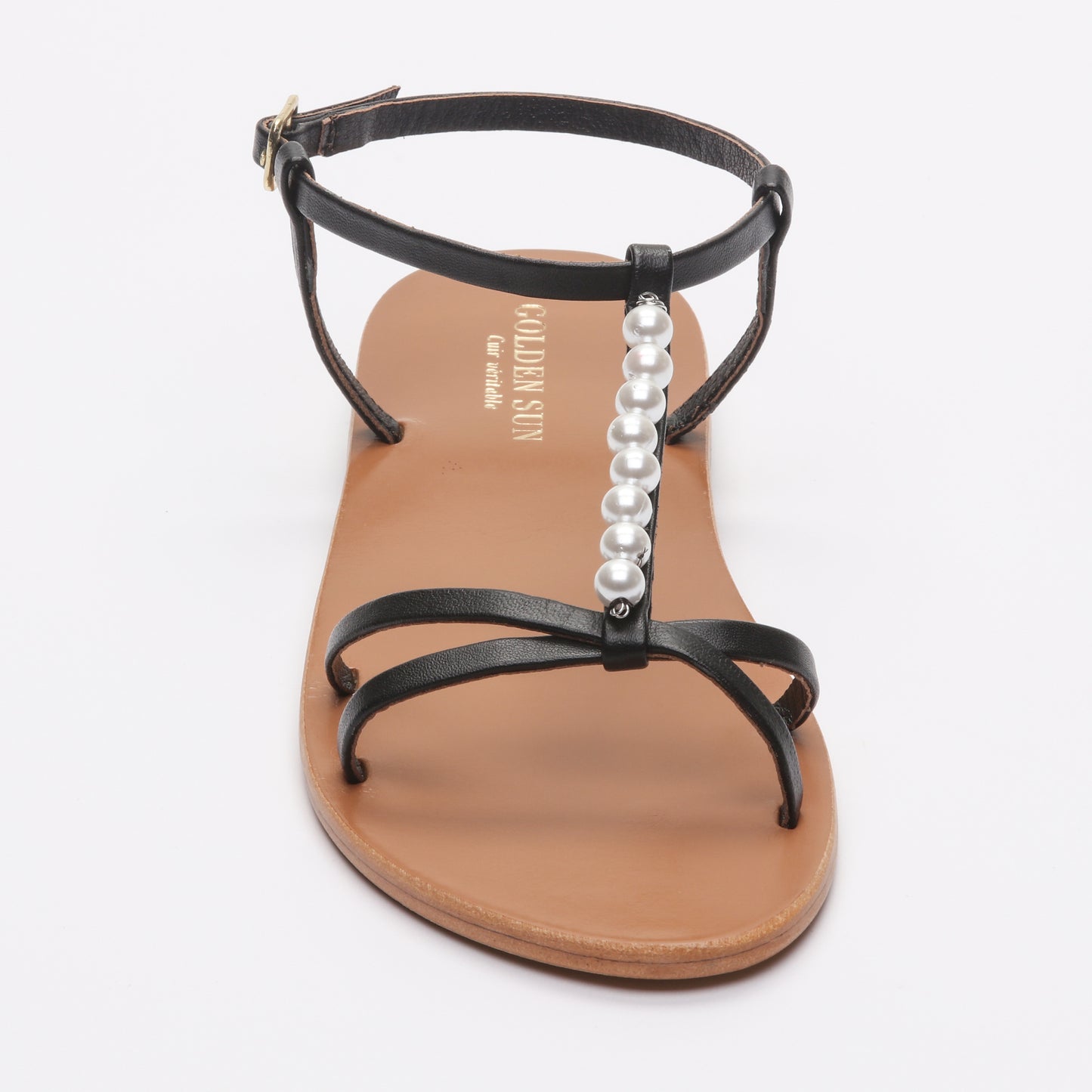 CYRUS sandales en cuir black