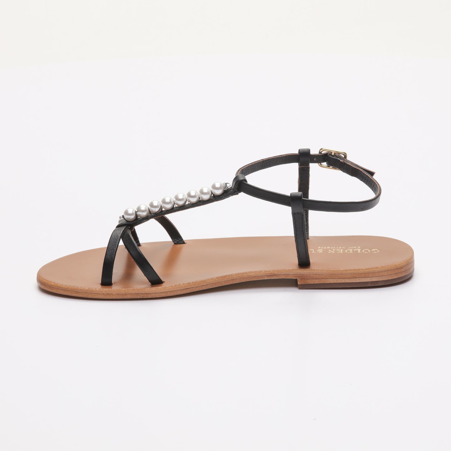 CYRUS sandales en cuir black