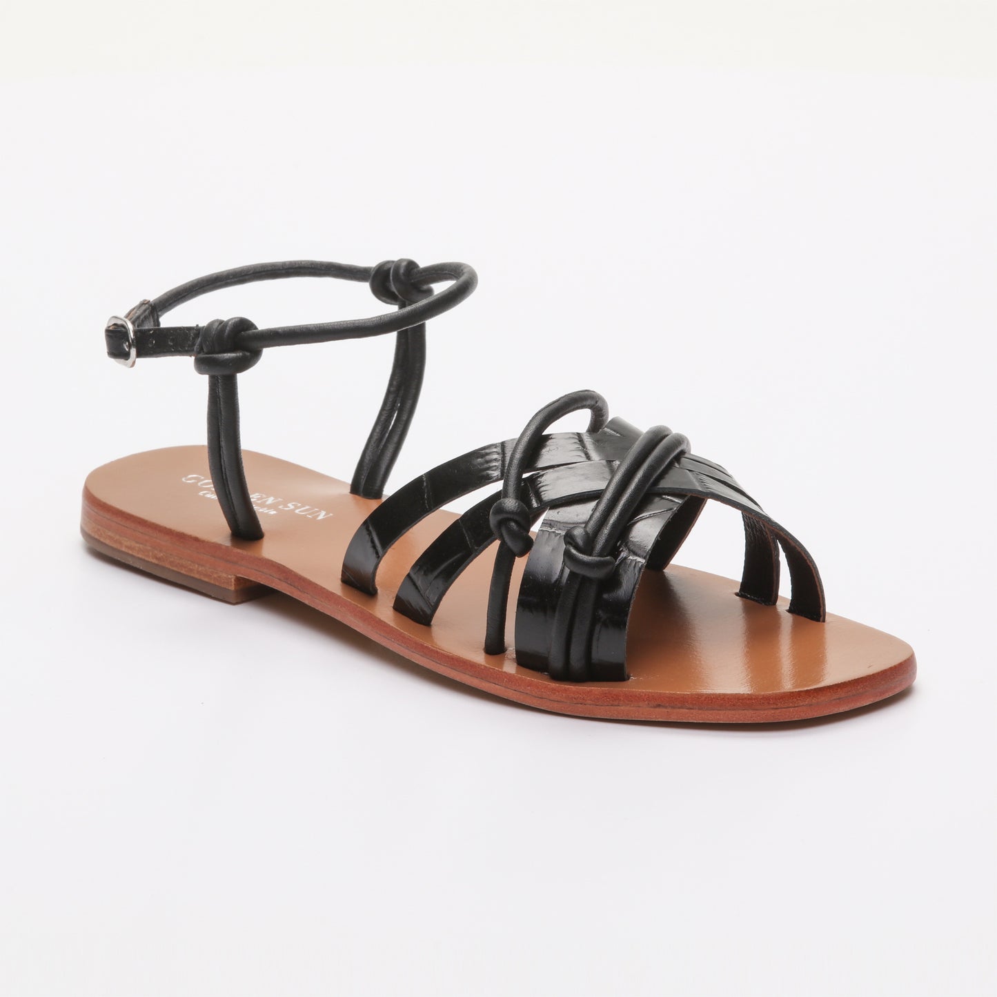 CHALIPA sandales en cuir black