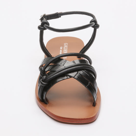 CHALIPA sandales en cuir black
