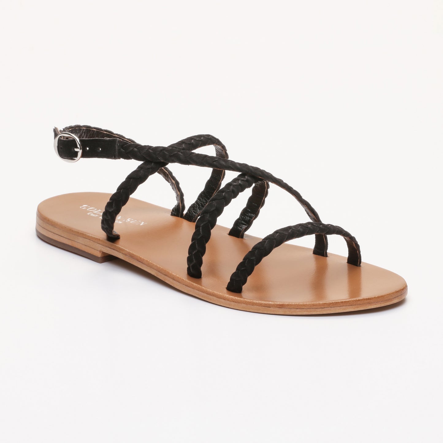 DELBAR sandales en cuir black