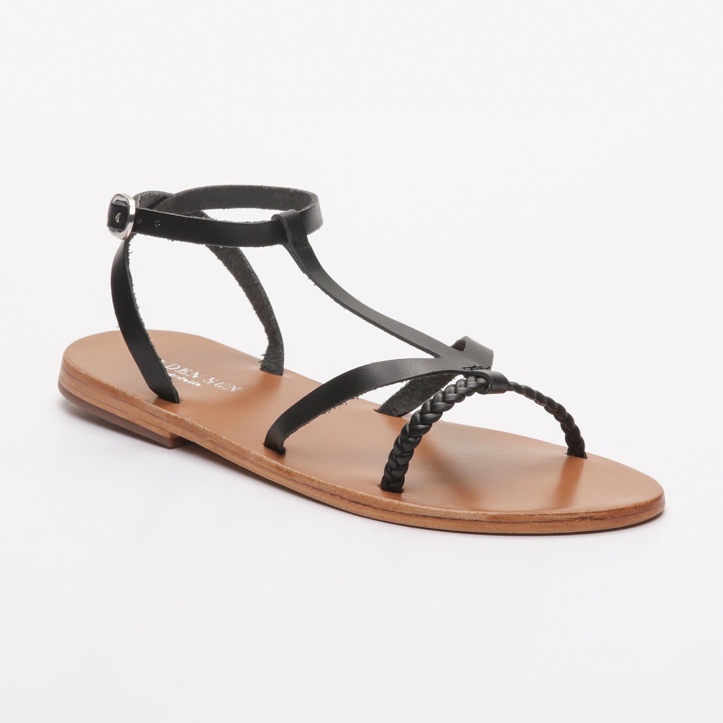 DELKASH sandales en cuir black