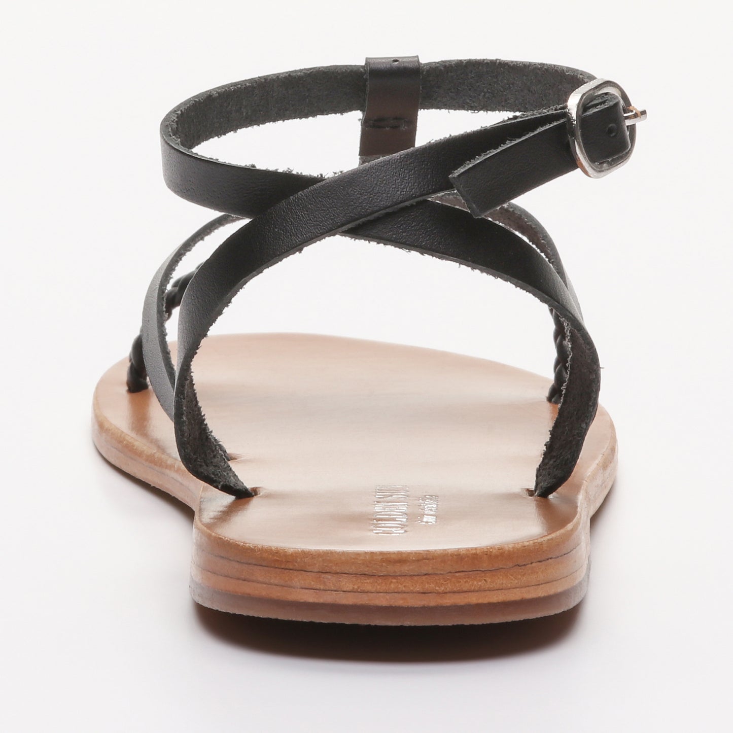 DELKASH sandales en cuir black