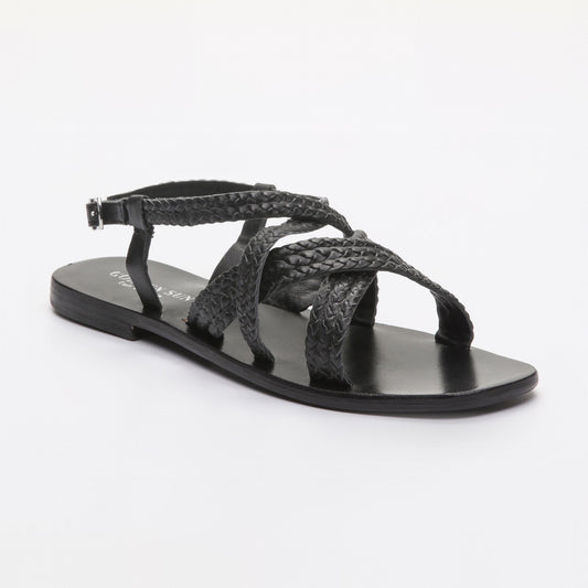 MOAEVA sandales en cuir black