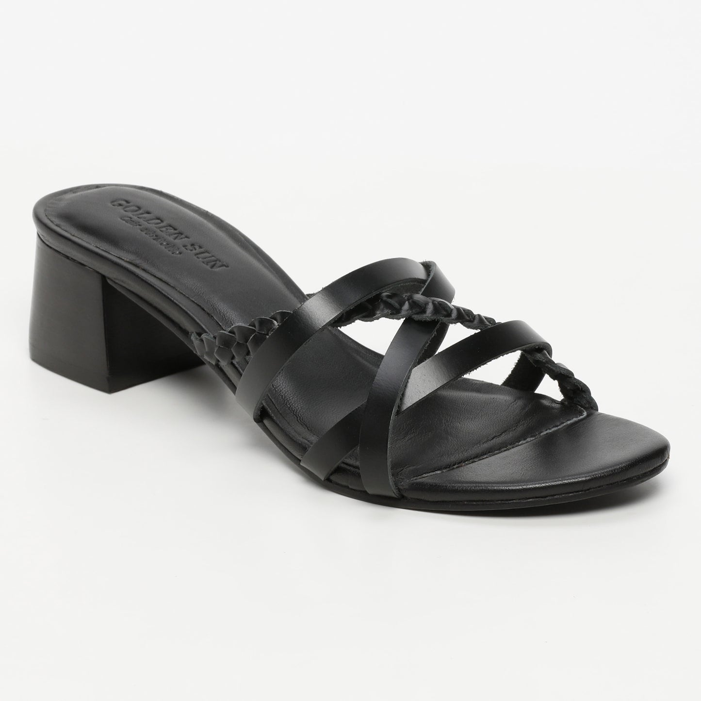 BARRANI sandales en cuir black