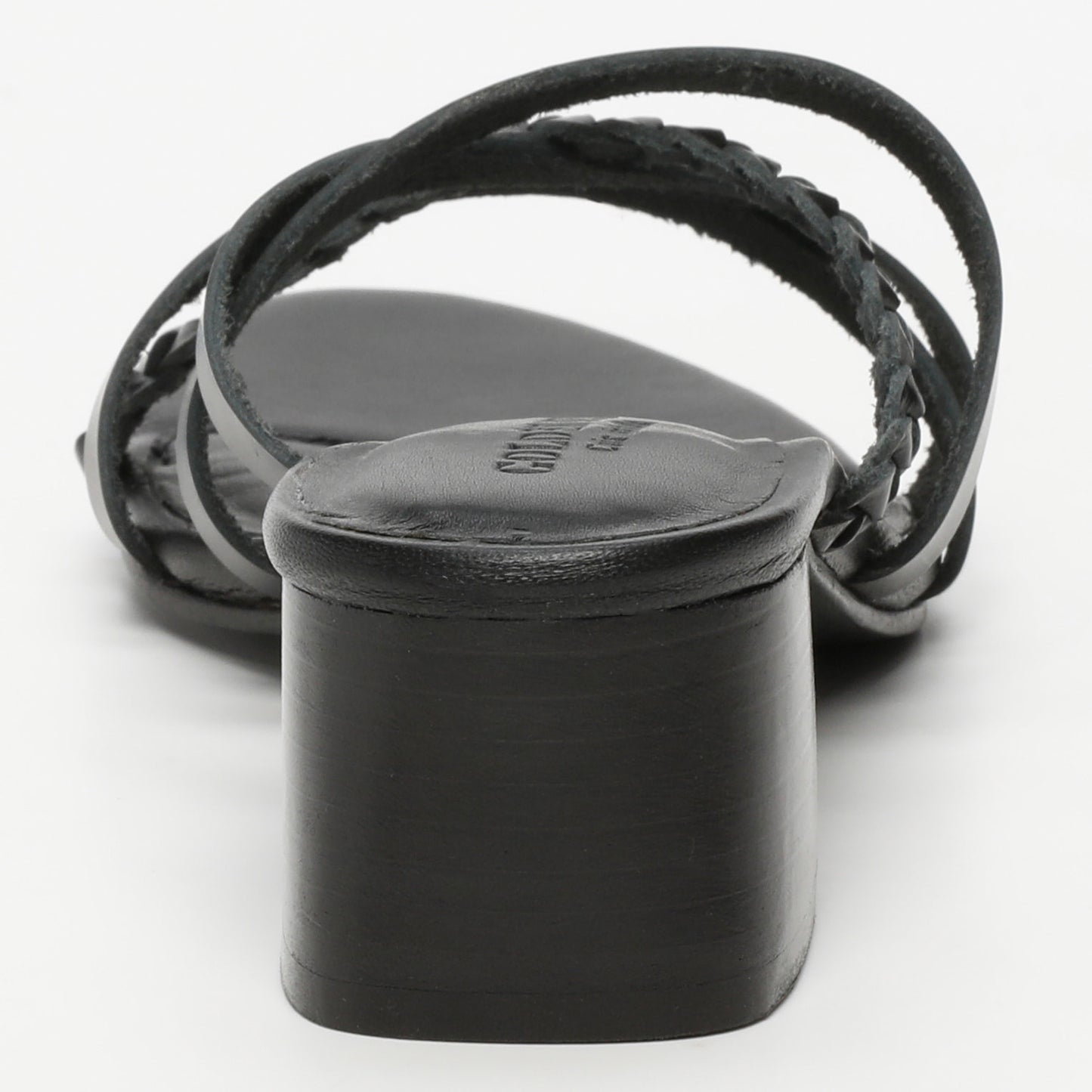 BARRANI sandales en cuir black