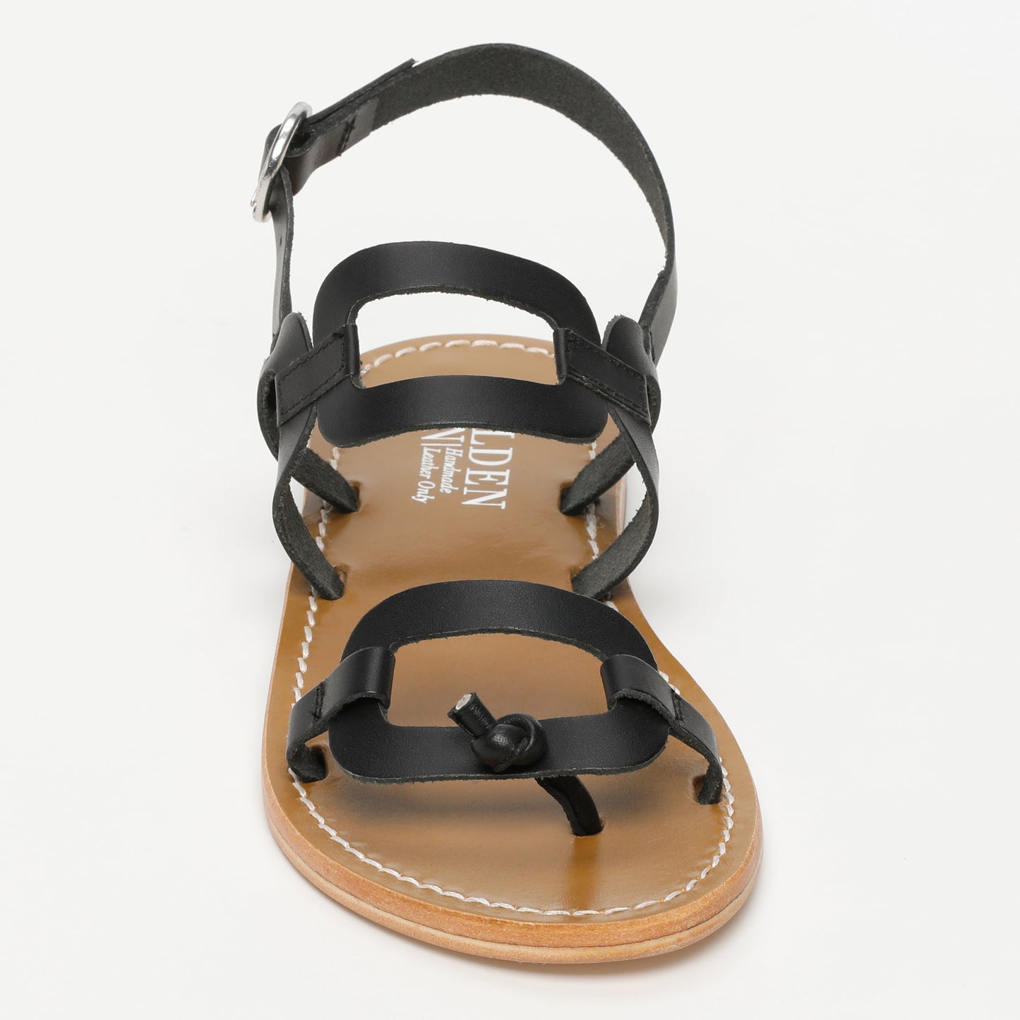 SOLENN sandales en cuir black