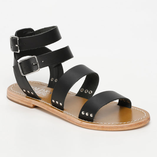 NIOLON sandales en cuir black
