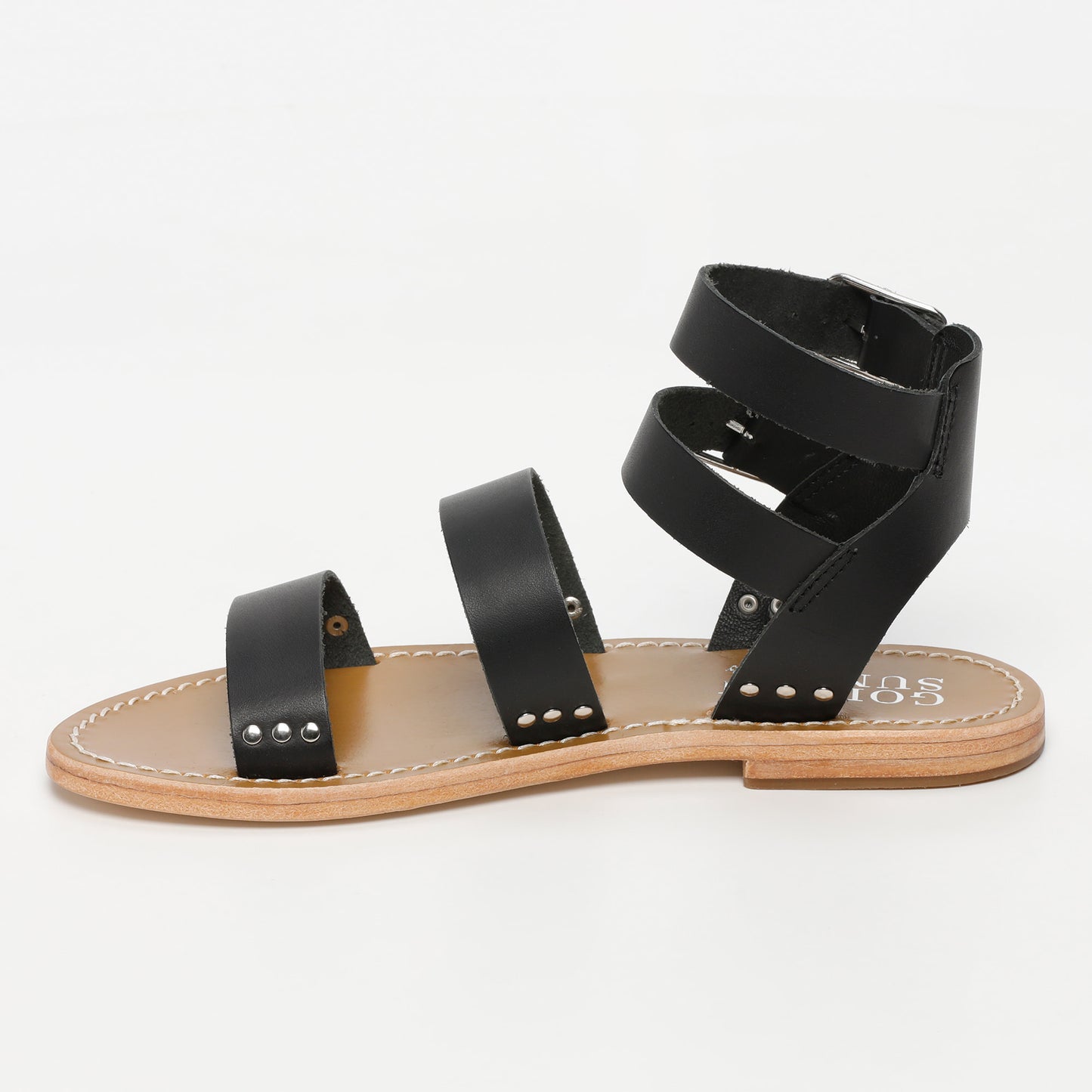 NIOLON sandales en cuir black