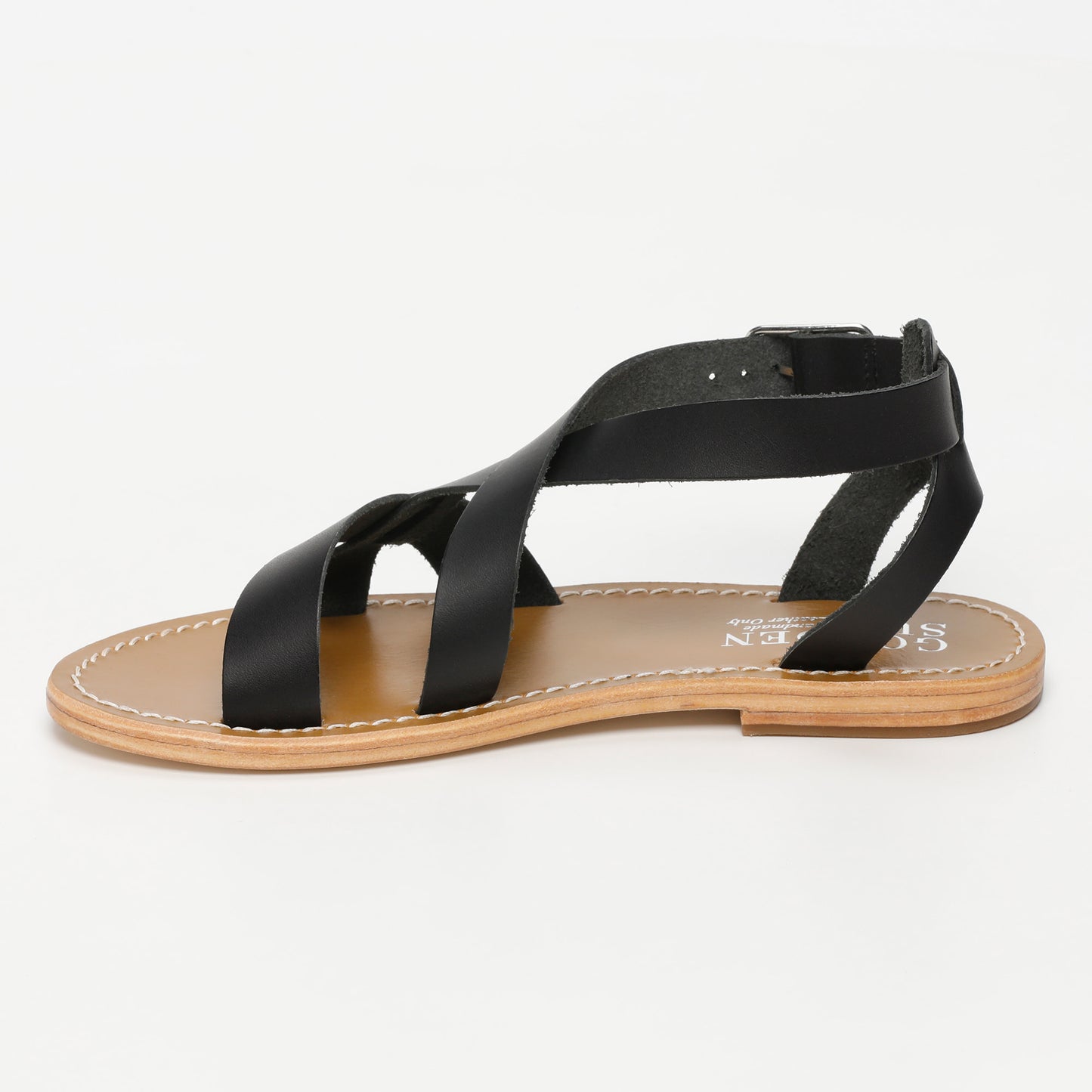 SLATINA sandales en cuir black