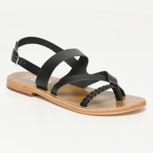 SMILA sandales en cuir black