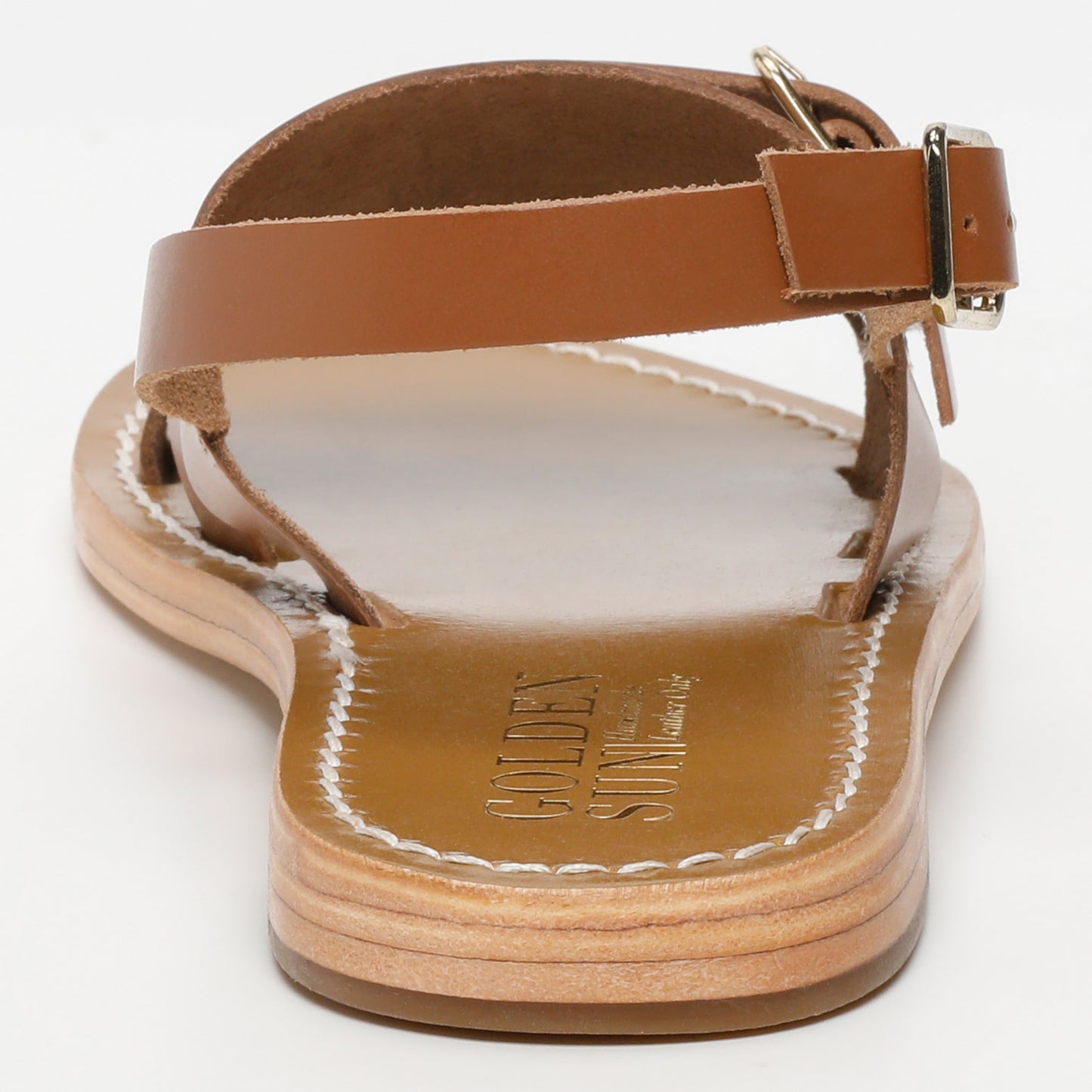 VAKULOVE sandales en cuir camel