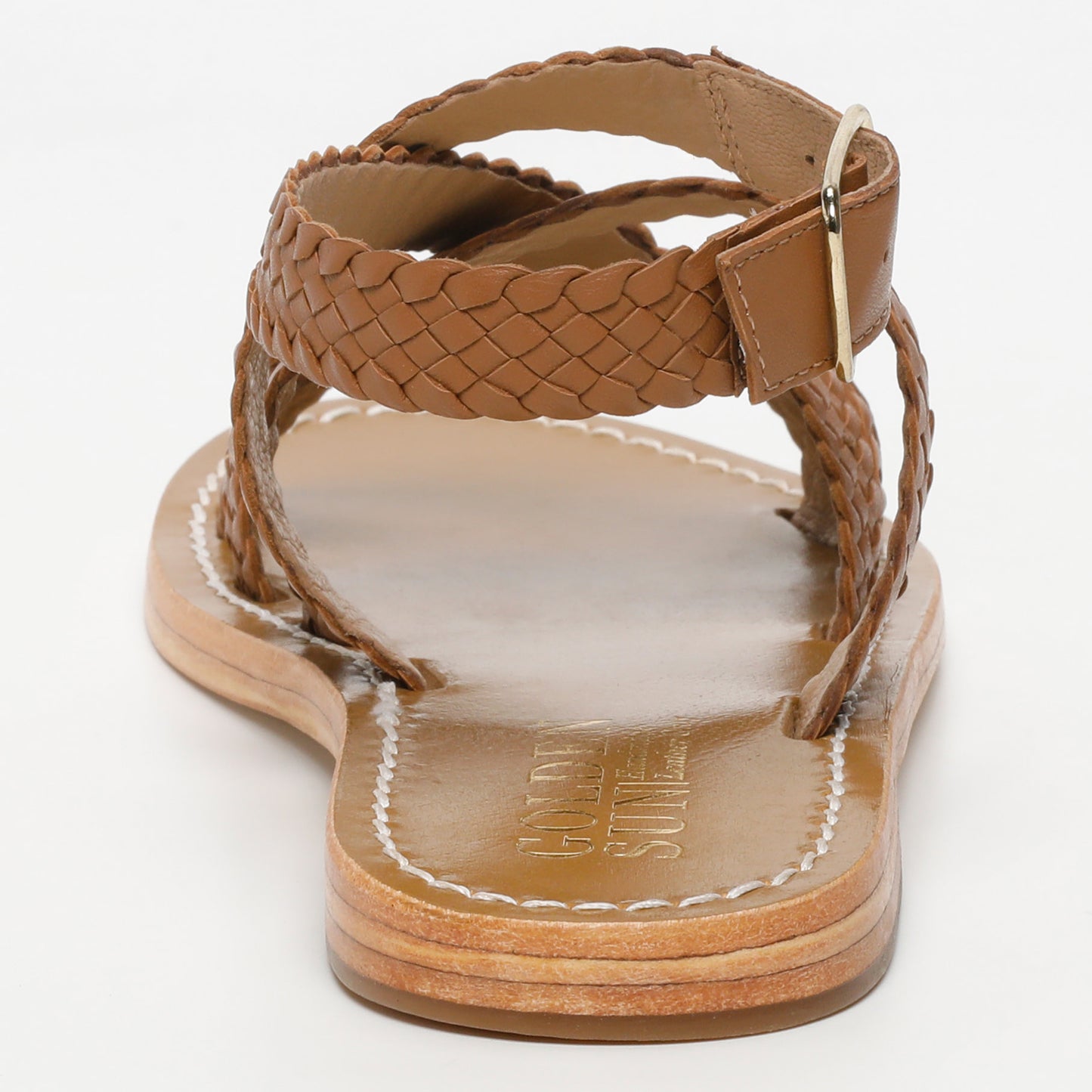ELVIRA sandales en cuir camel
