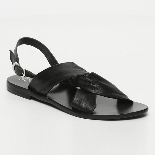 HEIMANU sandales en cuir black