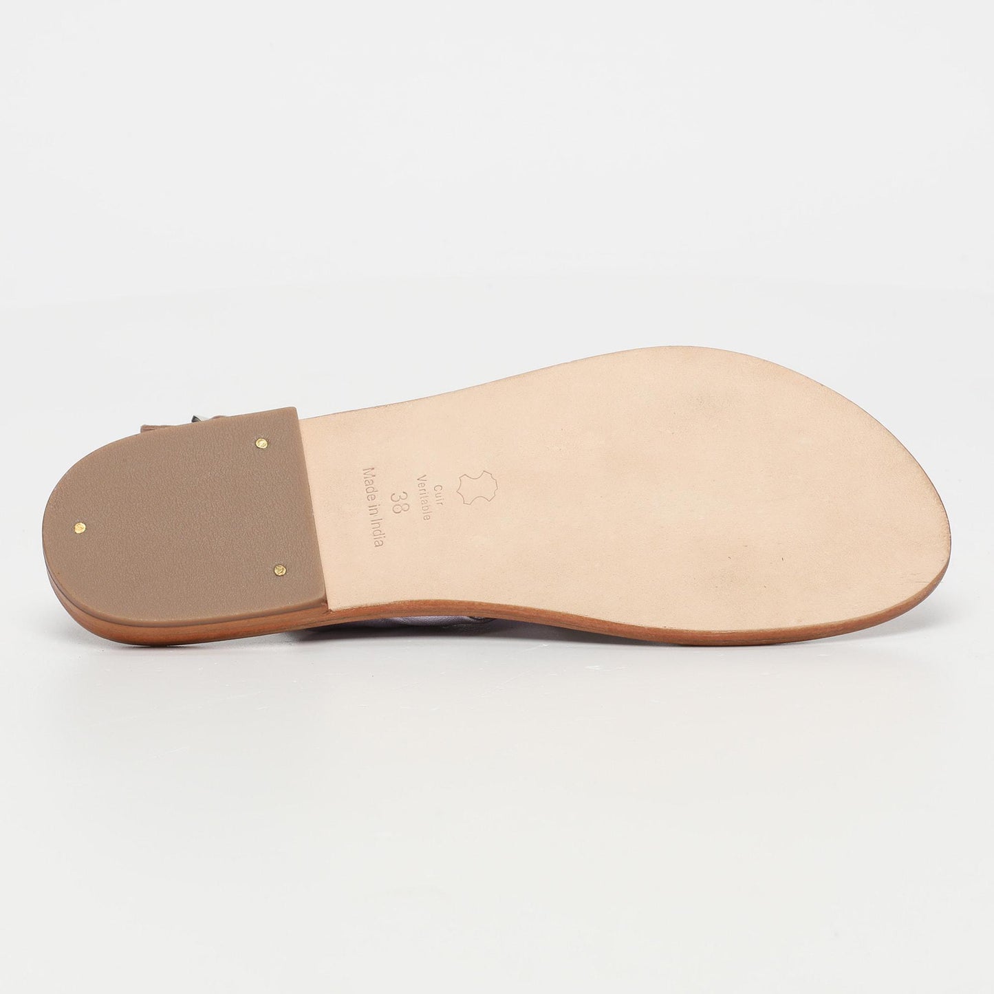 HEIMANU sandales en cuir lilac