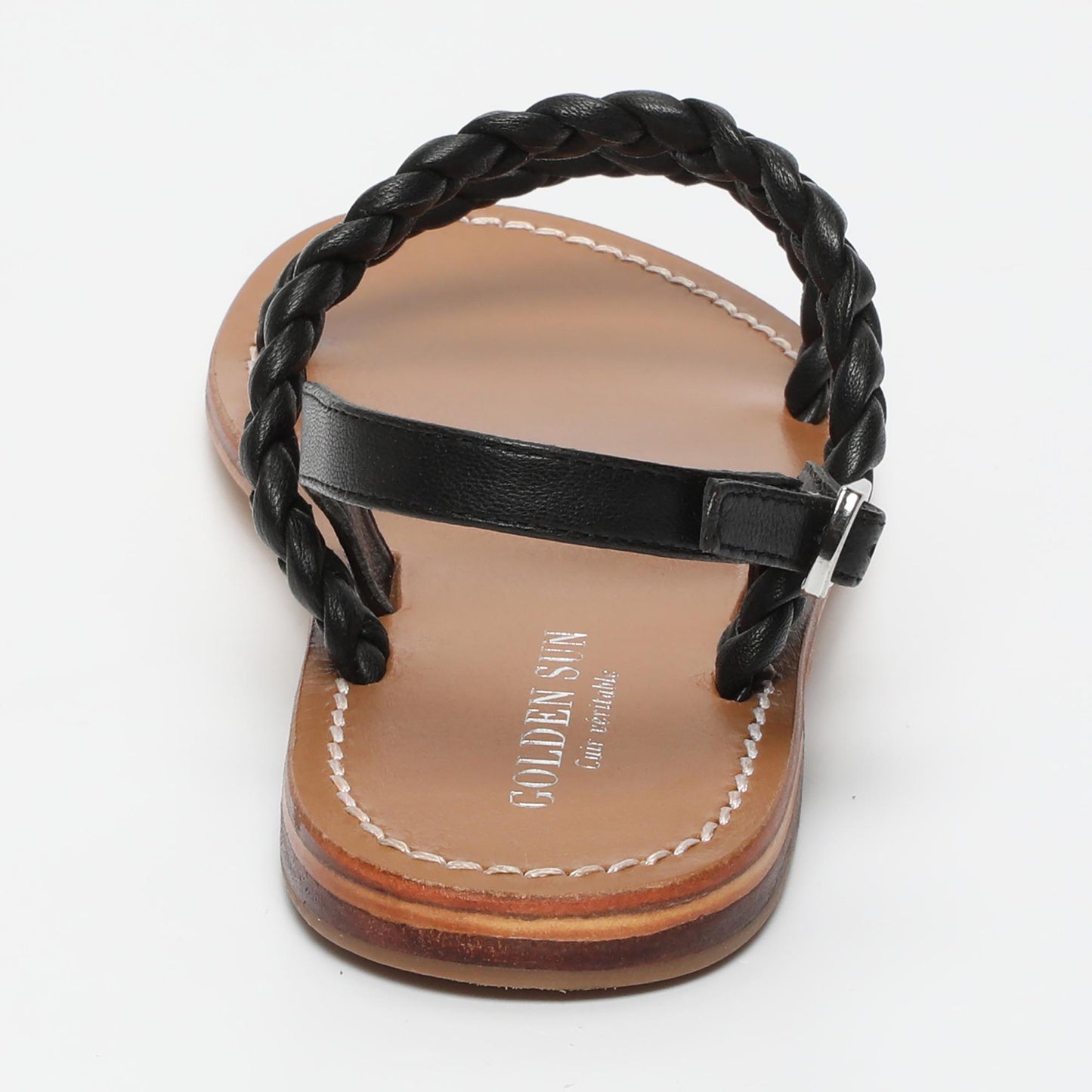 IVY sandales en cuir black