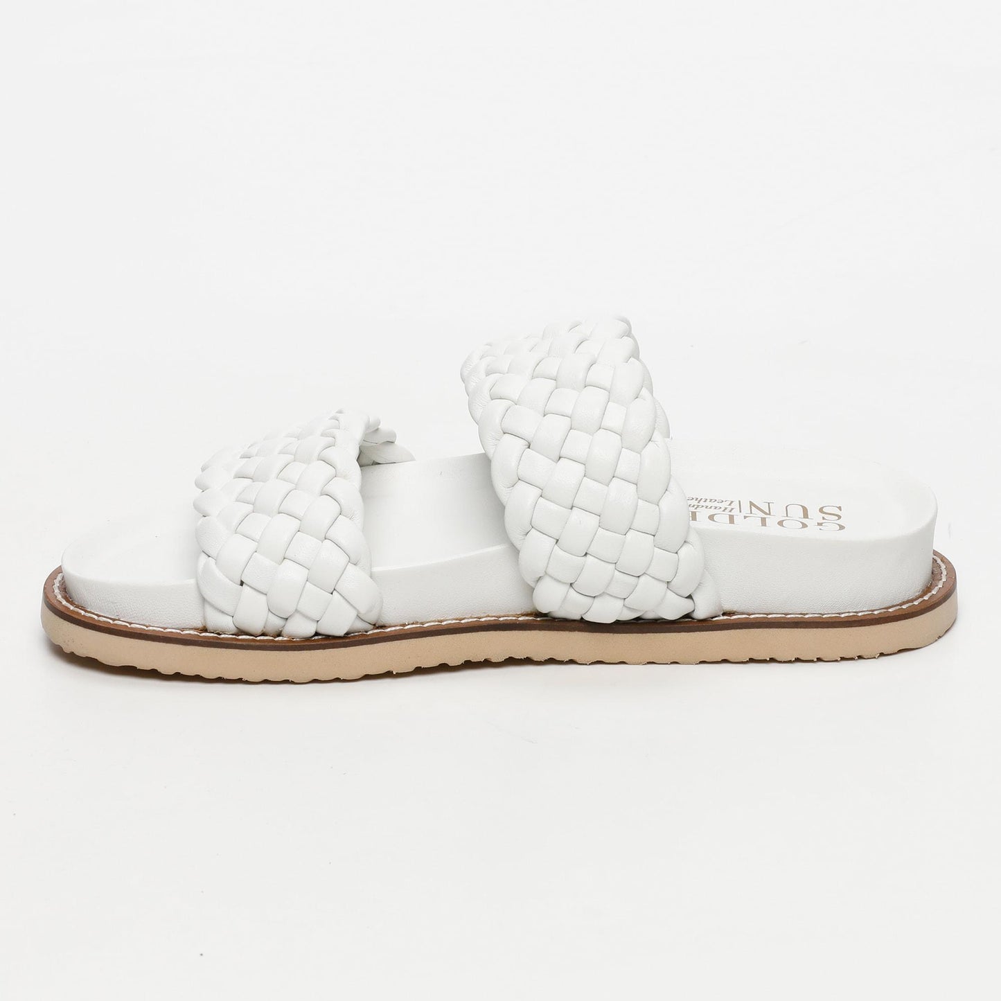 KINSLEY sandales en cuir white