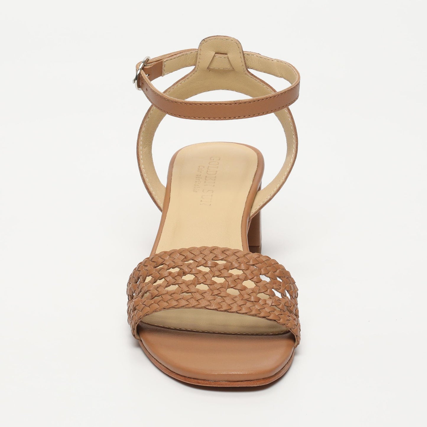 KIONA sandales en cuir light tan
