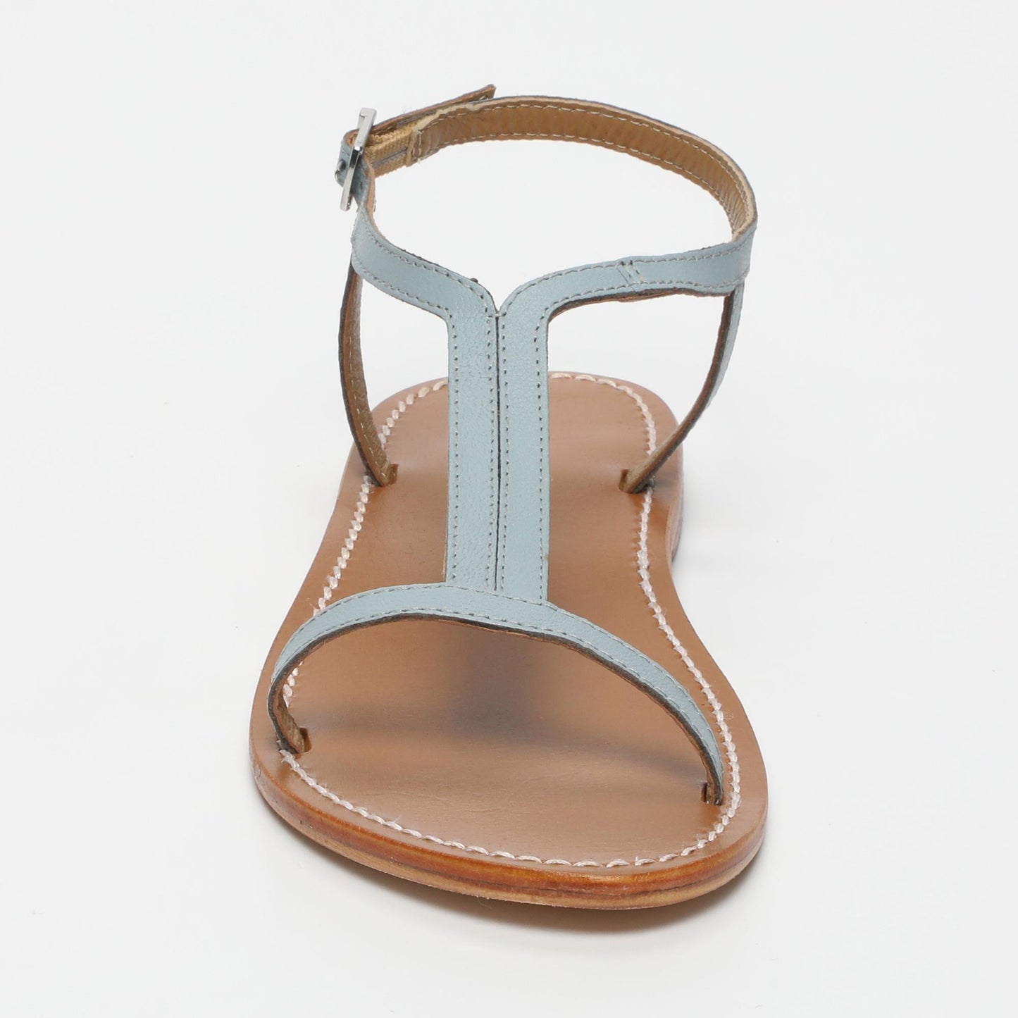 KIRBY sandales en cuir lt blue