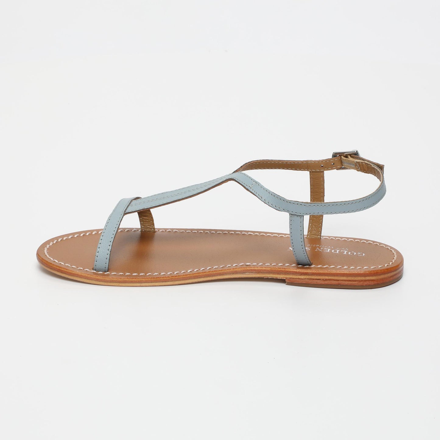 KIRBY sandales en cuir lt blue