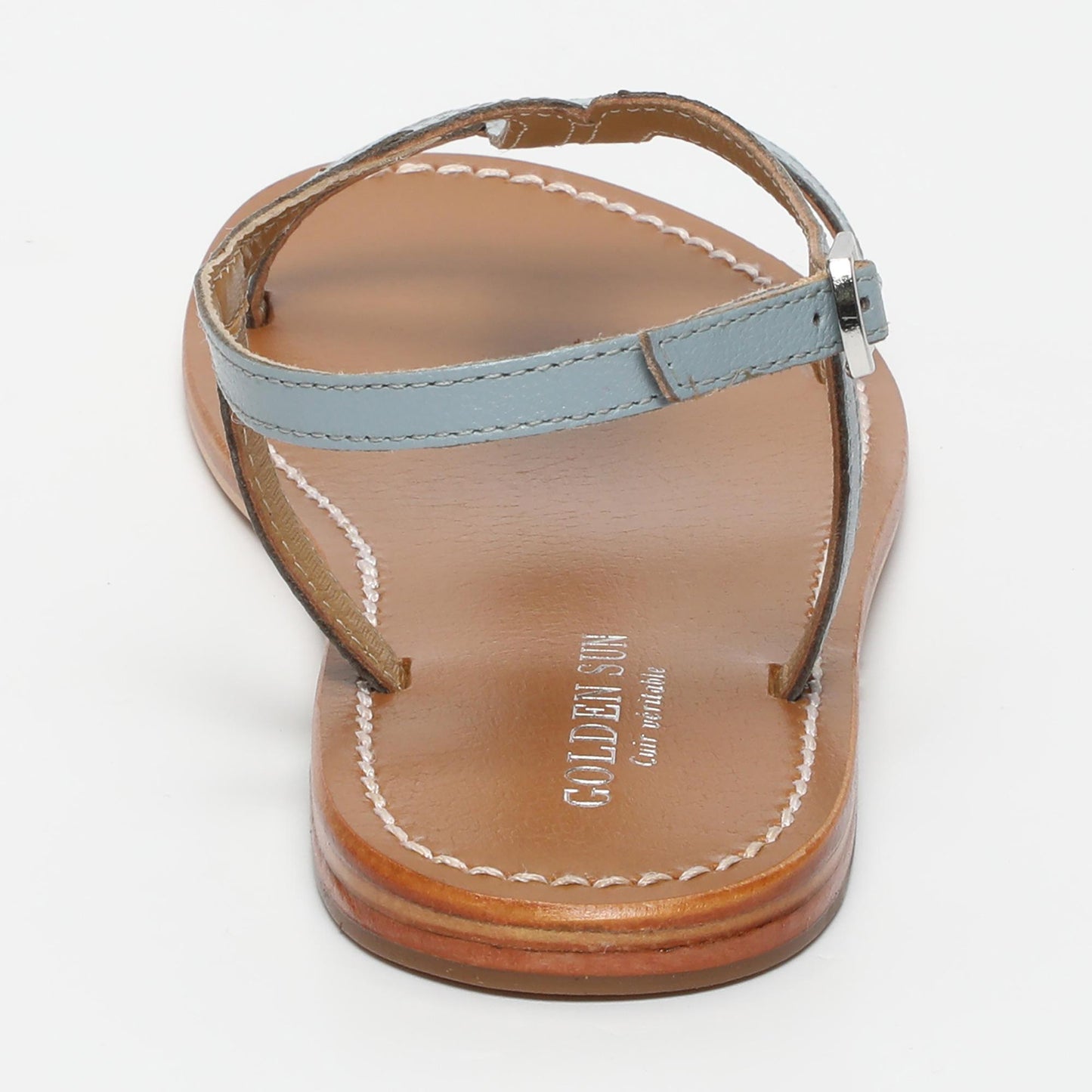 KIRBY sandales en cuir lt blue