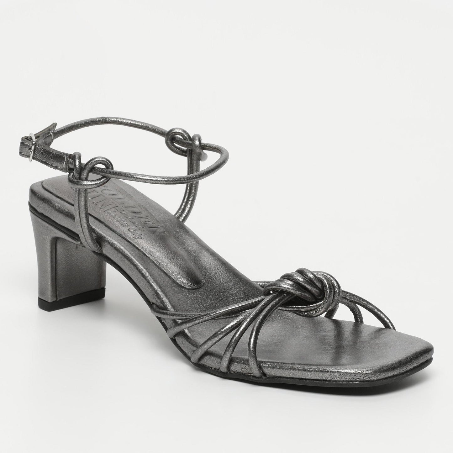 KOHANA sandales en cuir pewter