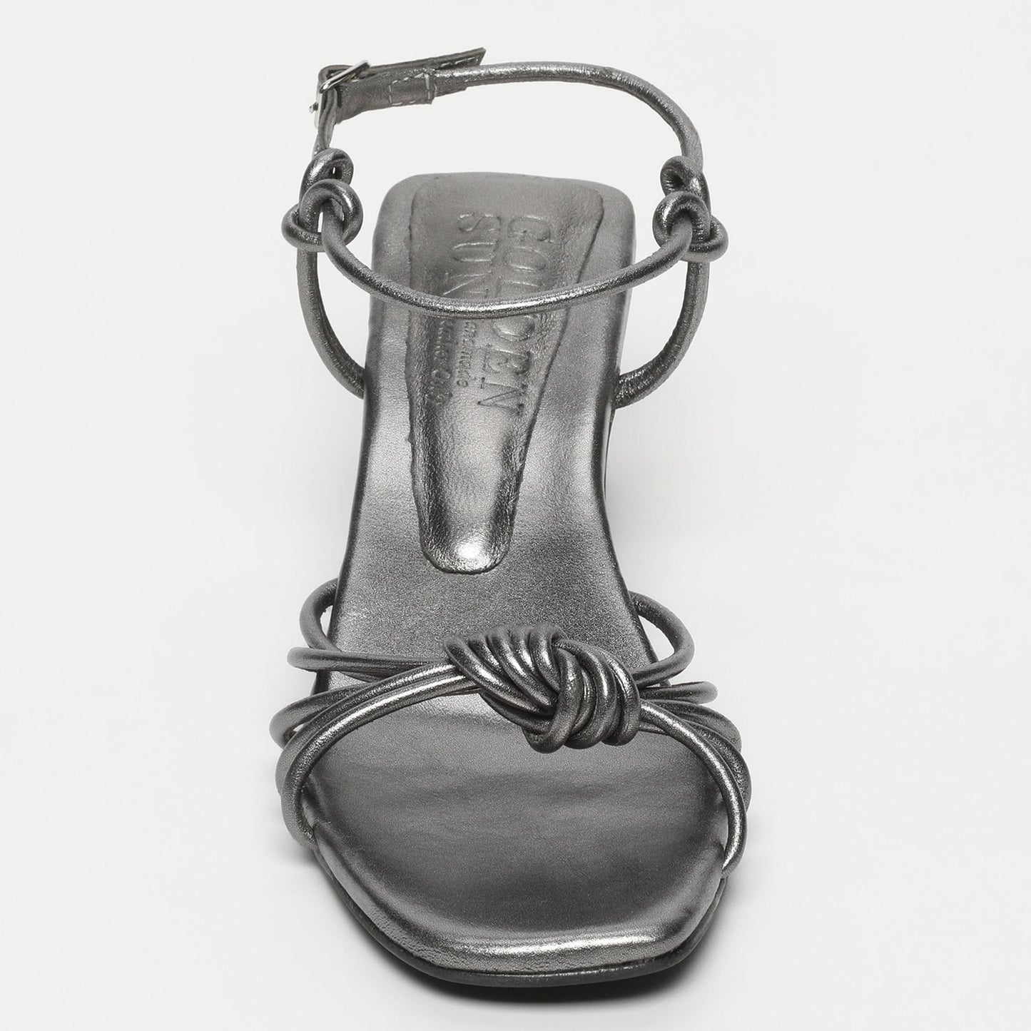 KOHANA sandales en cuir pewter
