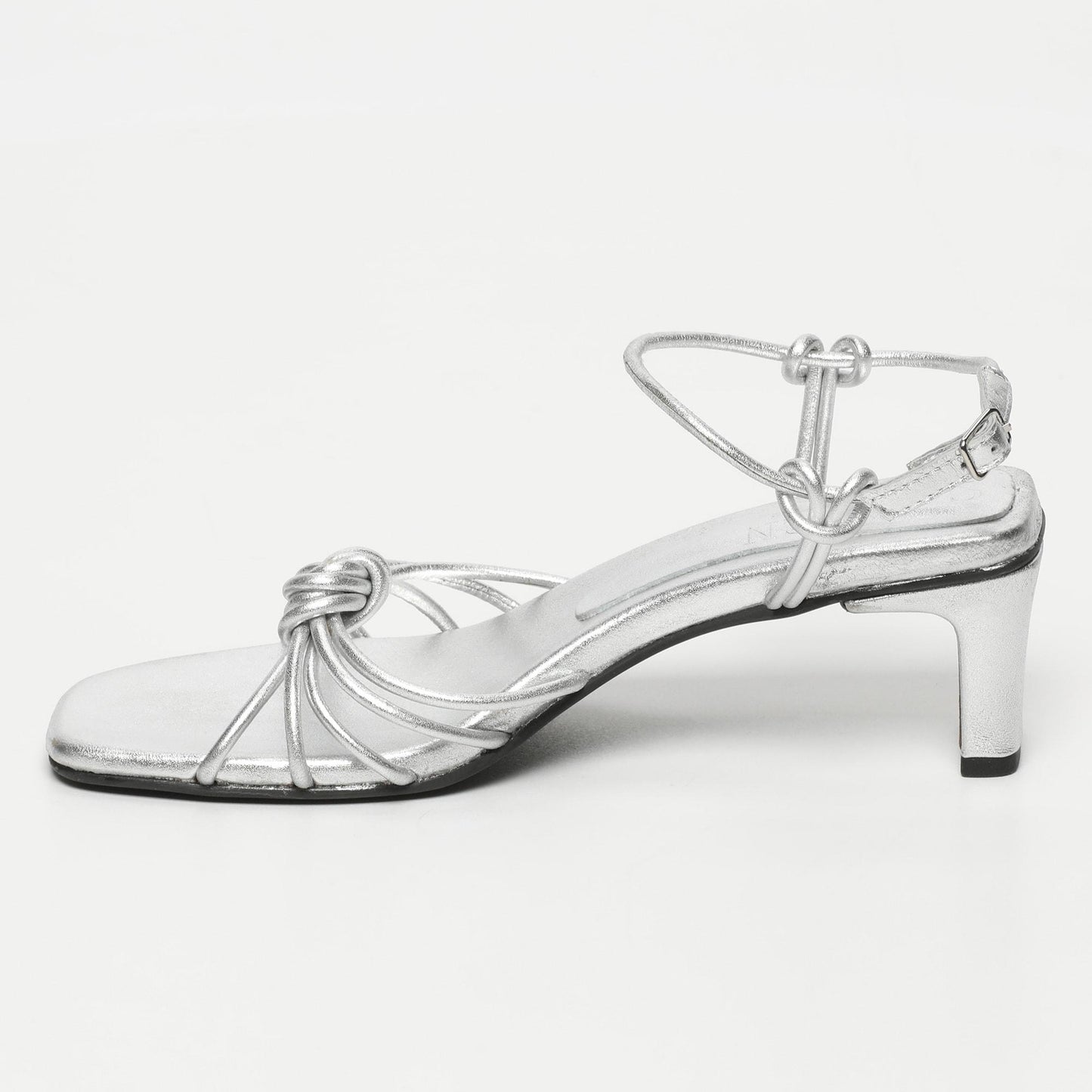 KOHANA sandales en cuir silver