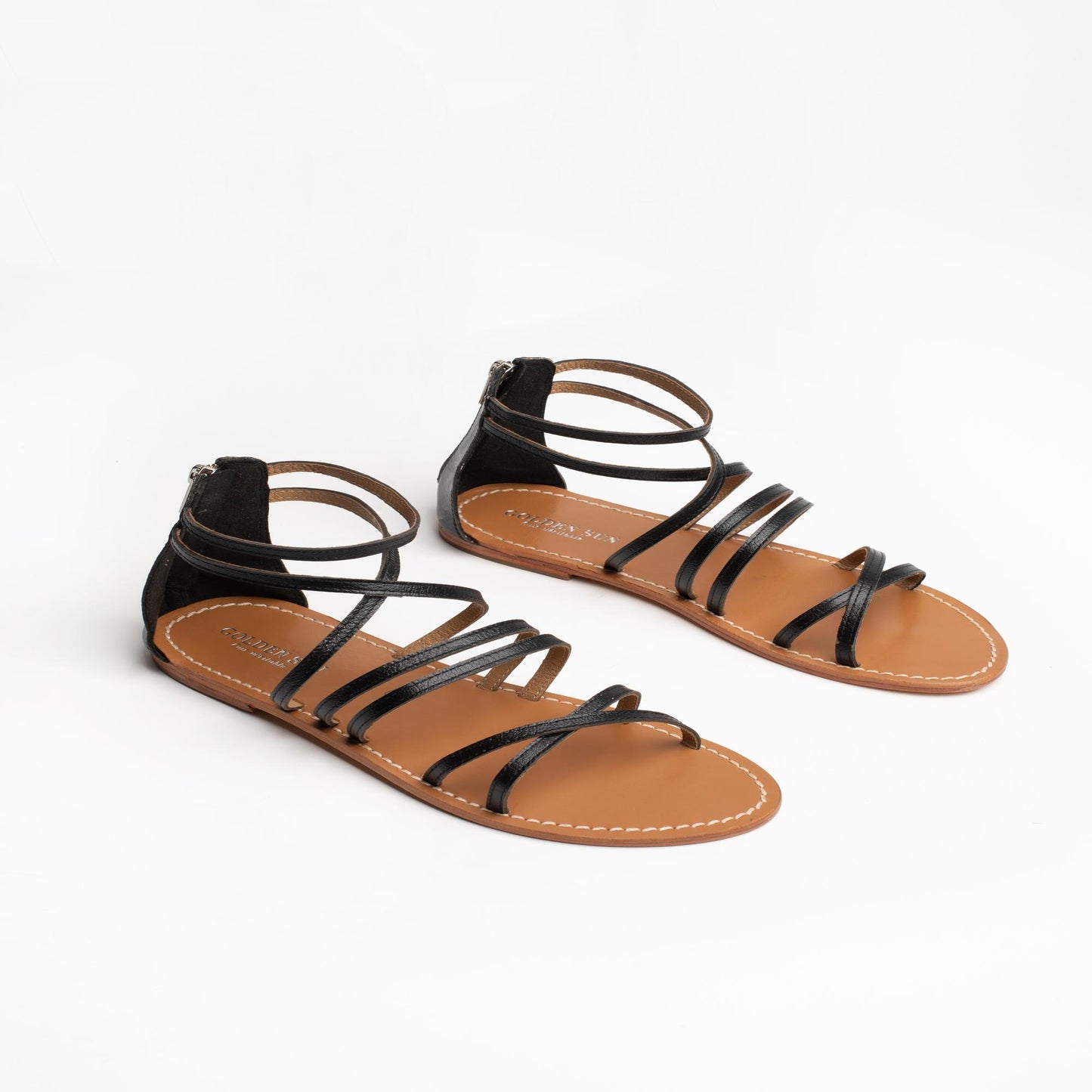 LAUREL sandales en cuir black