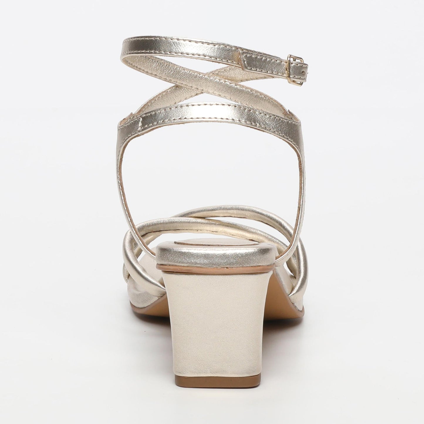 LEIKA sandales en cuir gold
