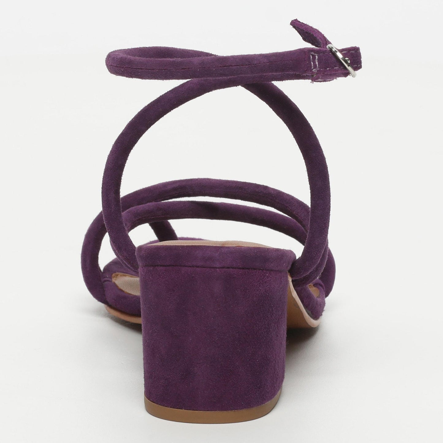 LIA sandales en cuir amethyst