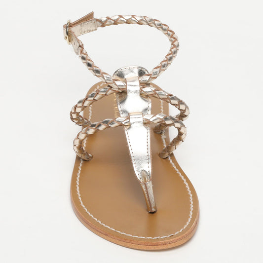 LICATA sandales en cuir gold