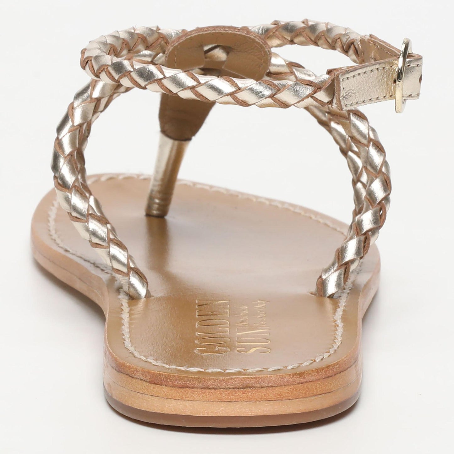 LICATA sandales en cuir gold