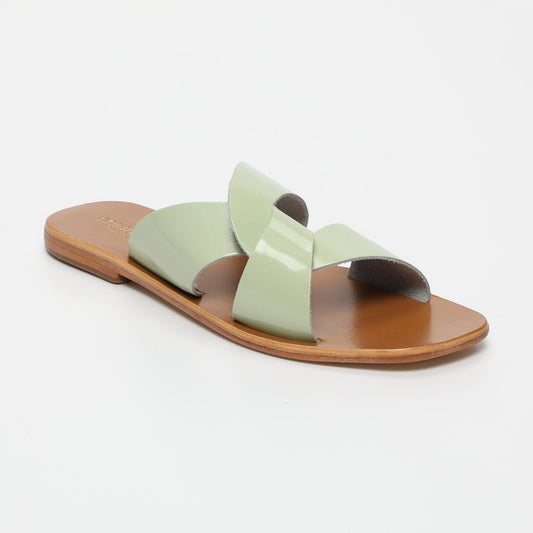 LORILEE sandales en cuir mint