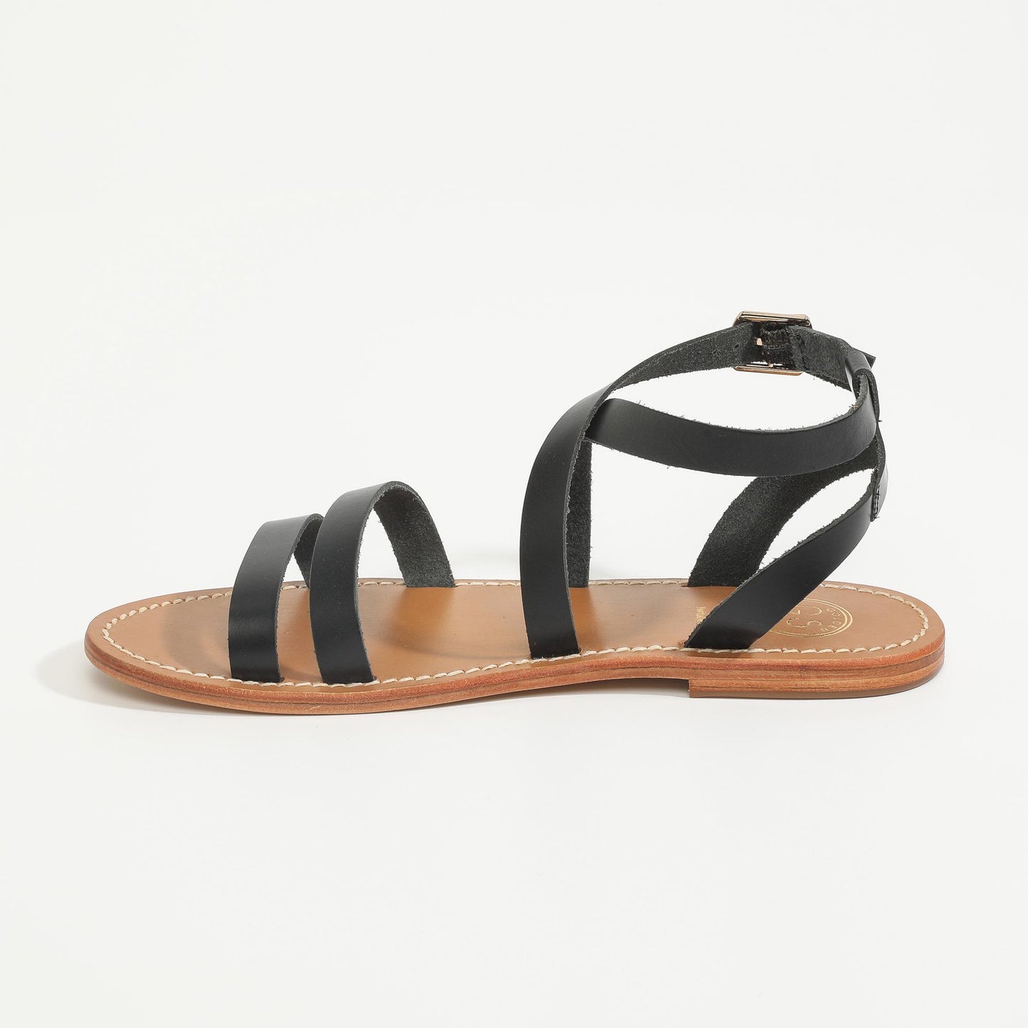 LUNARIA sandales en cuir black