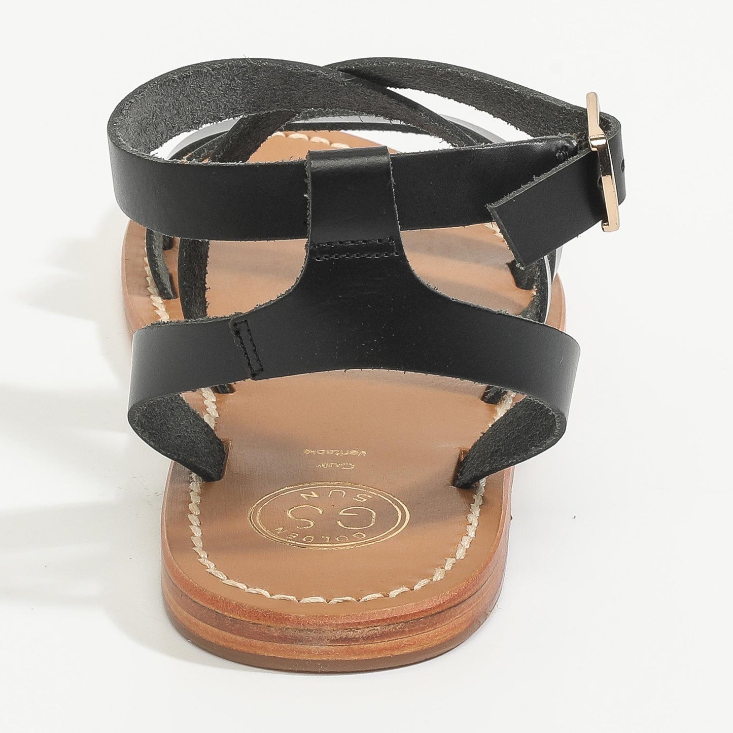 LUNARIA sandales en cuir black