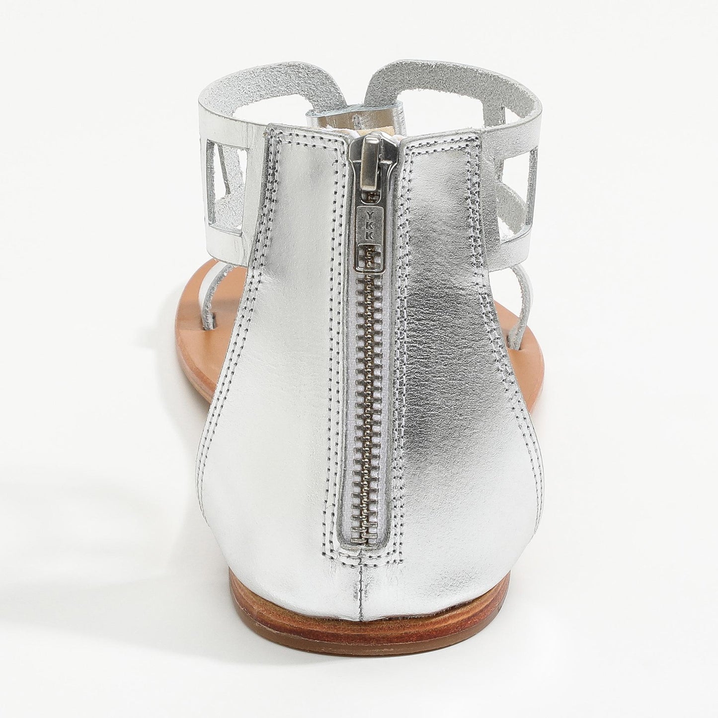 LUNARIA sandales en cuir camel