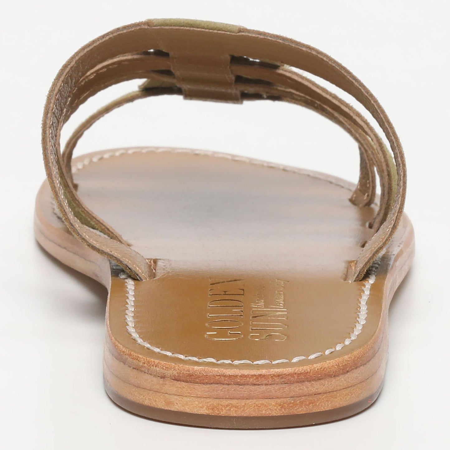 MANDURIA sandales en cuir olive