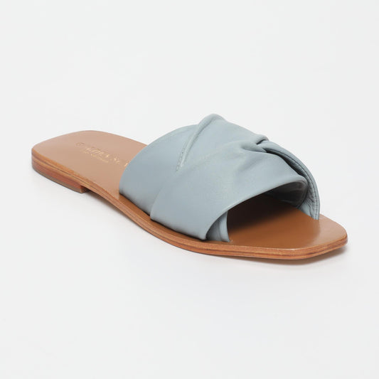 ORIATA sandales en cuir sky blue