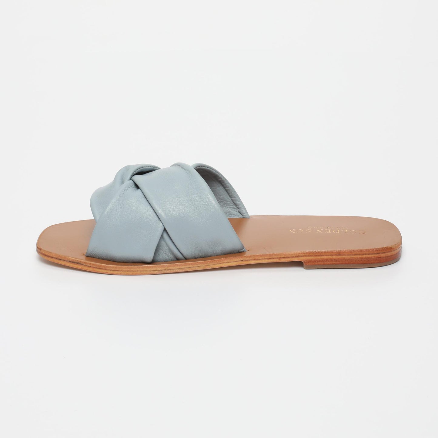 ORIATA sandales en cuir sky blue