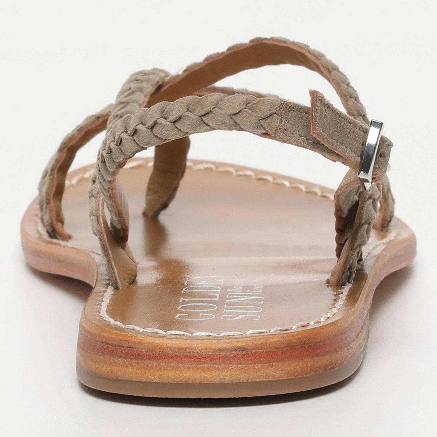 ORIOLE sandales en cuir grey