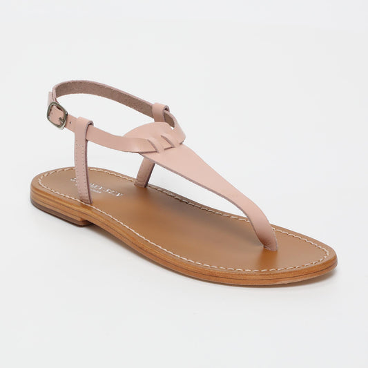 PALMETTO sandales en cuir pink