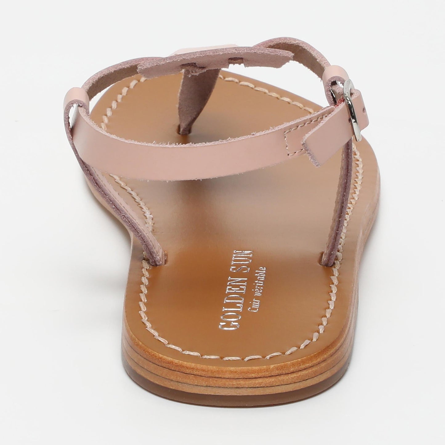 PALMETTO sandales en cuir pink
