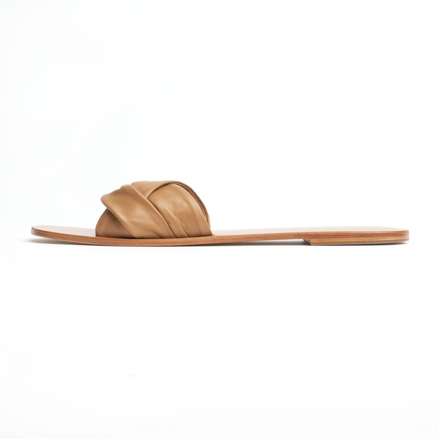 POEMA sandales en cuir light tan