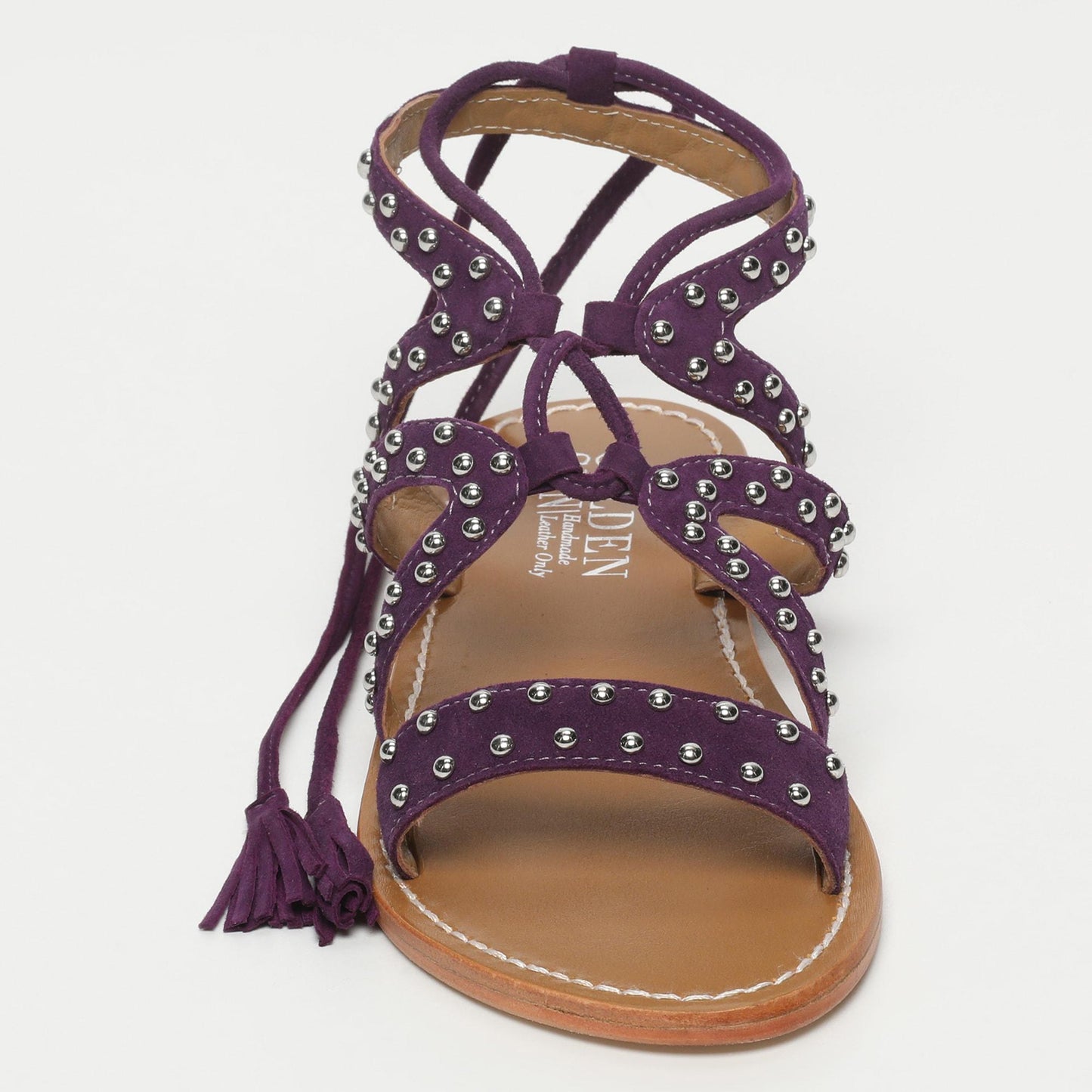 RIOLINDO sandales en cuir amethyst