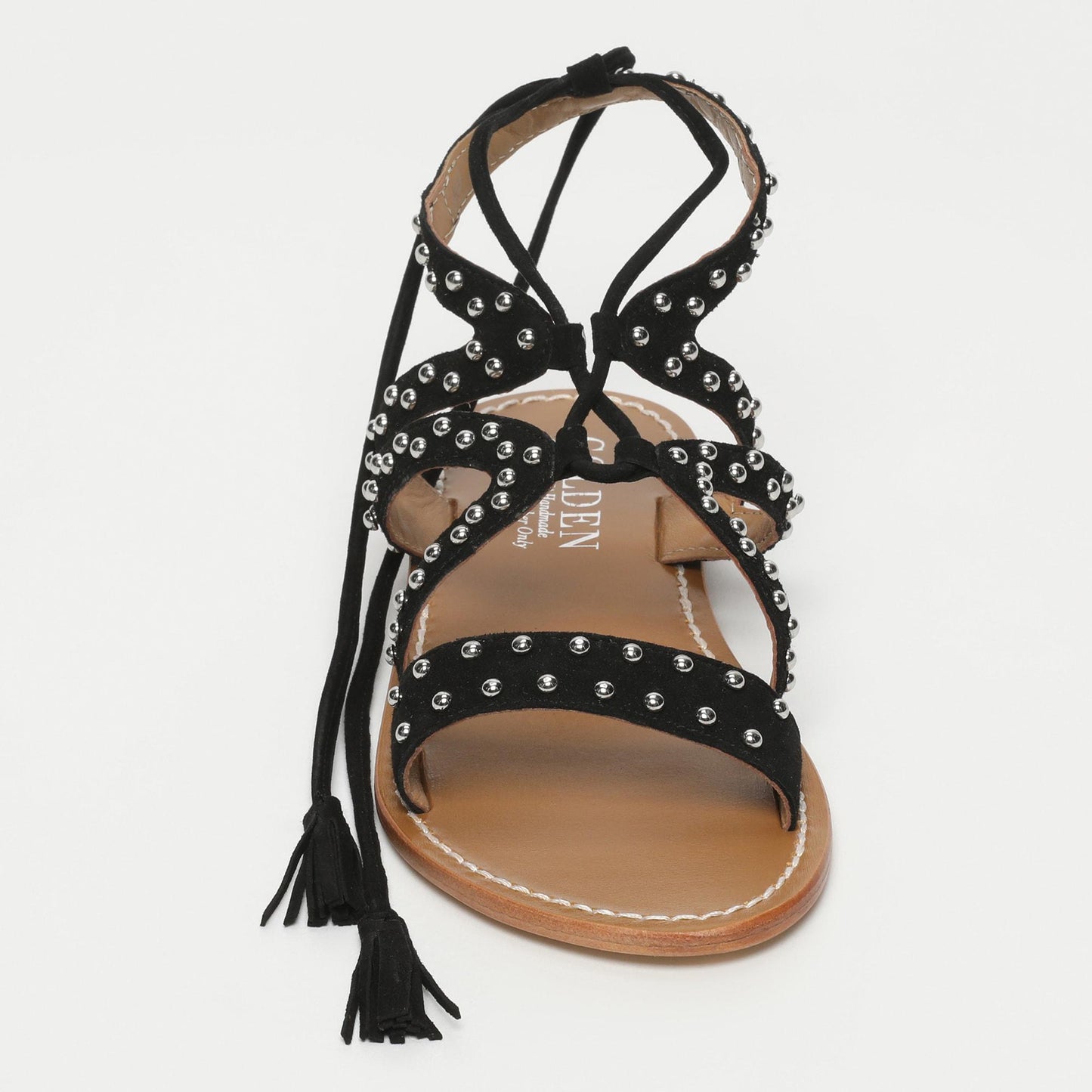 RIOLINDO sandales en cuir black suede