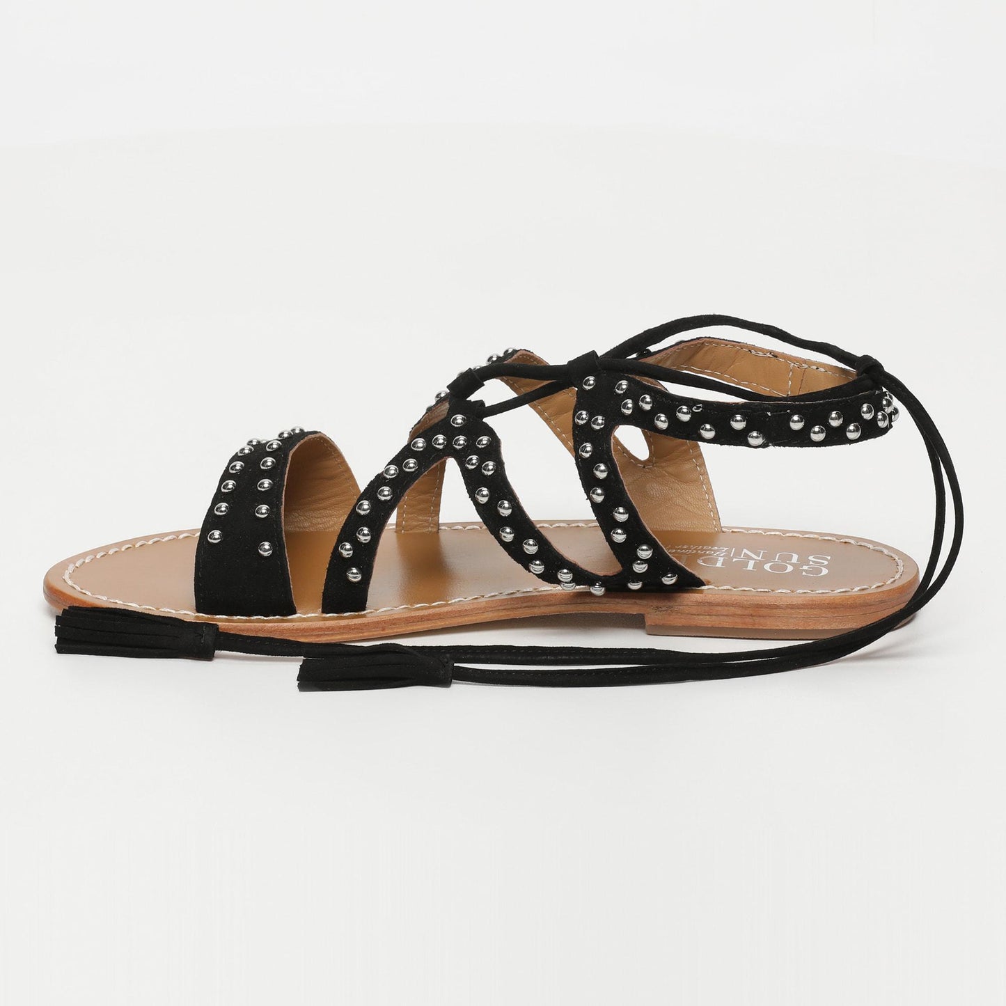 RIOLINDO sandales en cuir black suede