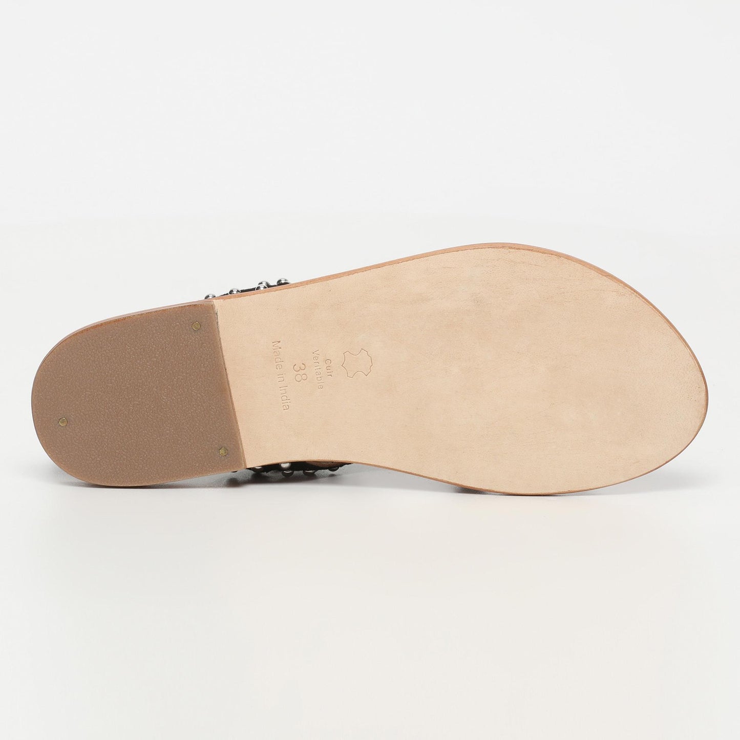 RIOLINDO sandales en cuir black suede