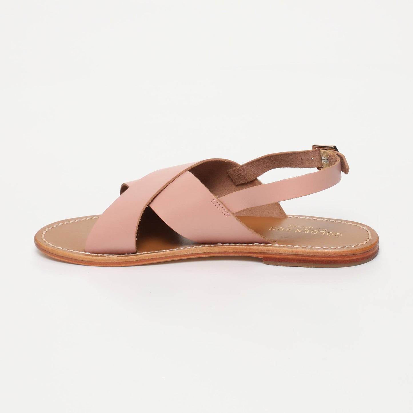 ROSEDALE sandales en cuir pink